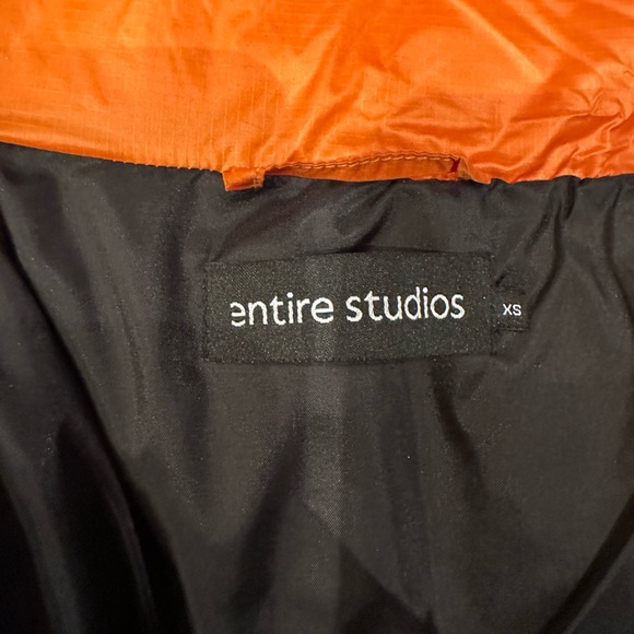 ENTIRE STUDIOS PFD PUFFER JACKET in TURMERIC (Drop 1) - Picture 5 of 14